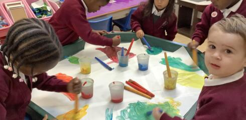 WHINF! COLOUR MIXING AND CHRISTMAS!