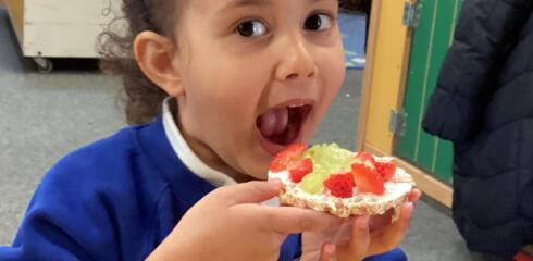 ATW Reception News – Supertato, healthy eating and nurses